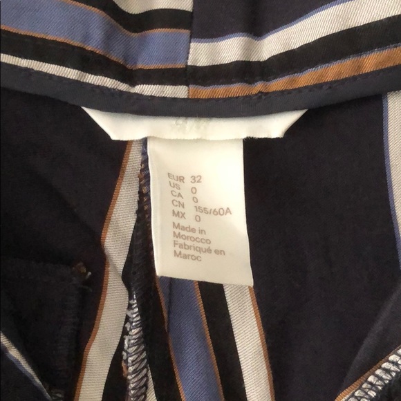 H&M High-waisted Pinstripe Pants (never-worn) - Picture 4 of 6